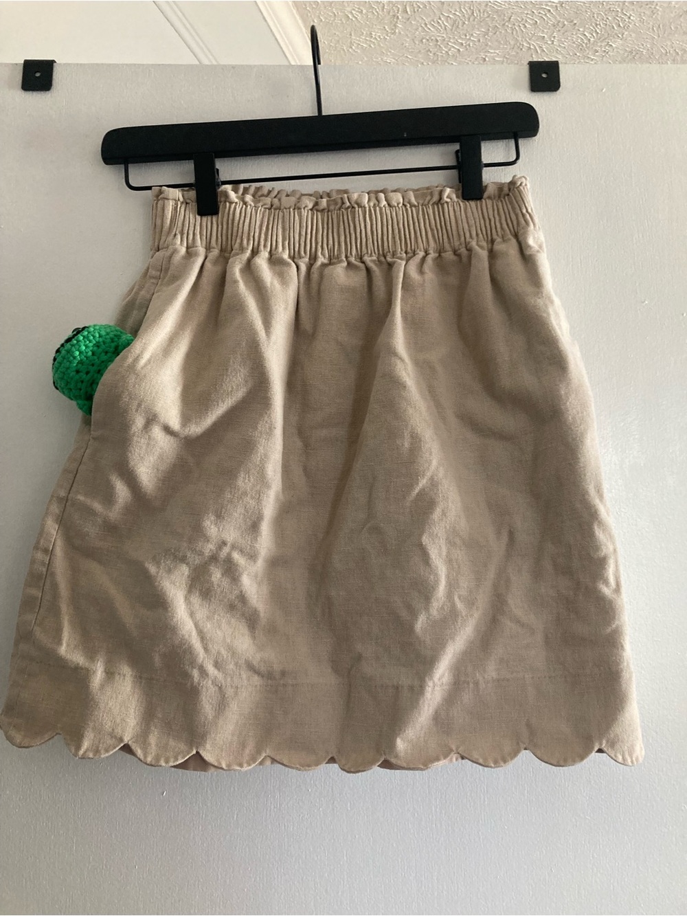 J Crew Skirt with Scalloped Hem